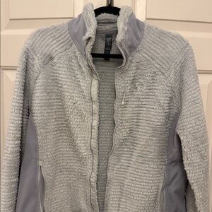 Mountain Hardwear Silver Plush Fleece Jacket